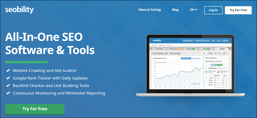 Seobility – All-In-One SEO Software