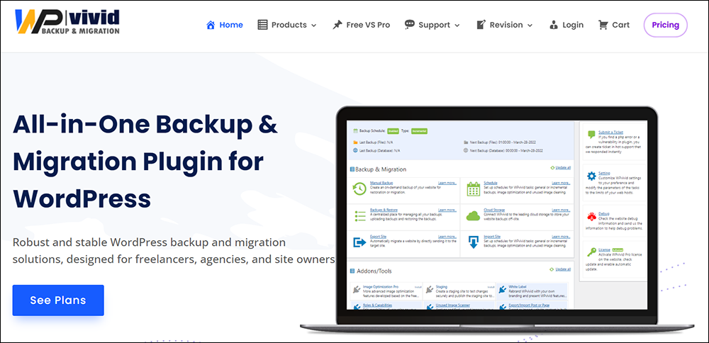 Best WordPress Backup Plugins - WPVivid
