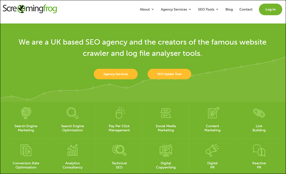 Screaming Frog SEO Spider