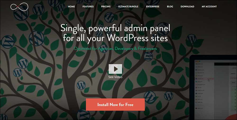 InfiniteWP - Central WordPress Site Management Platform