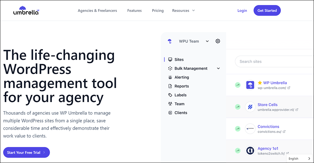 WP Umbrella - WordPress Management Tool