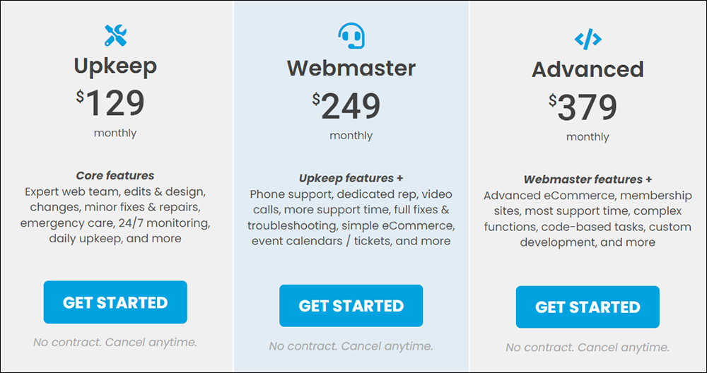 SetMySite - WordPress web care plans
